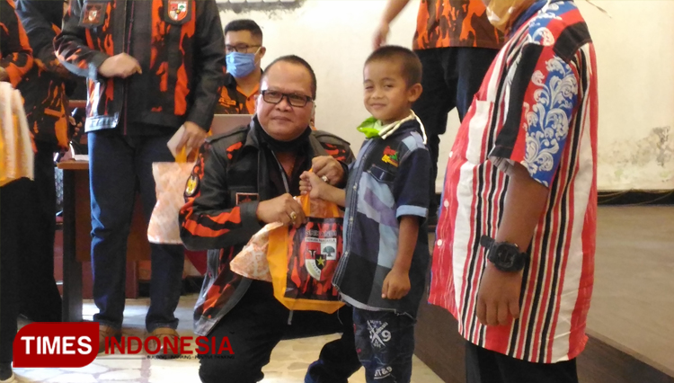 Pemuda Pancasila Kota Batu Santuni Anak Yatim Piatu