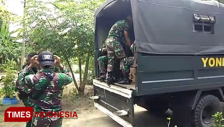 Satgas TMMD Bergaya Jelang Berangkat Pulang