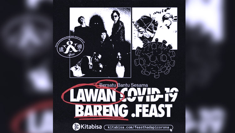 Poster ajakan lawan corona oleh Feast. (FOTO: instagram@ffeast)