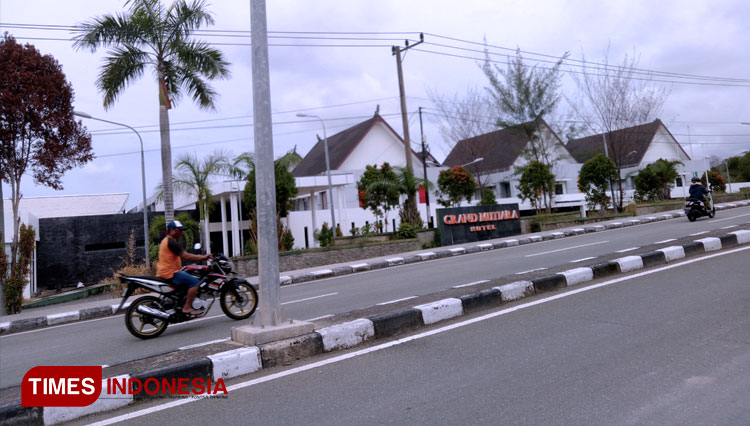 Hotel grand mutiara (FOTO: Kusnadi/ TIMES Indonesia)