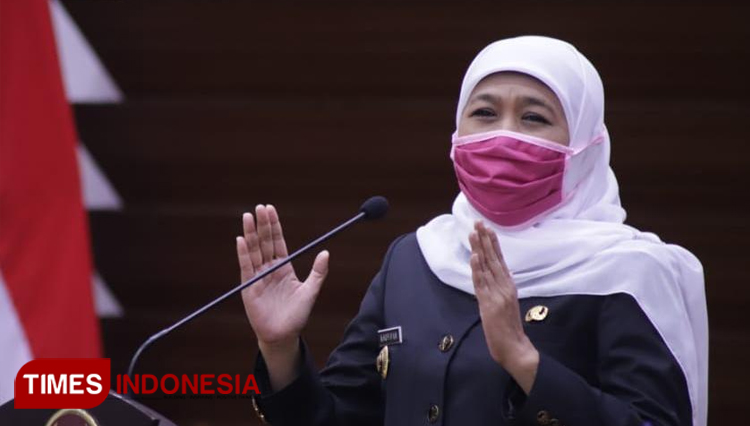 Gubernur Jatim Khofifah. (FOTO: Dok.TIMES Indonesia) 