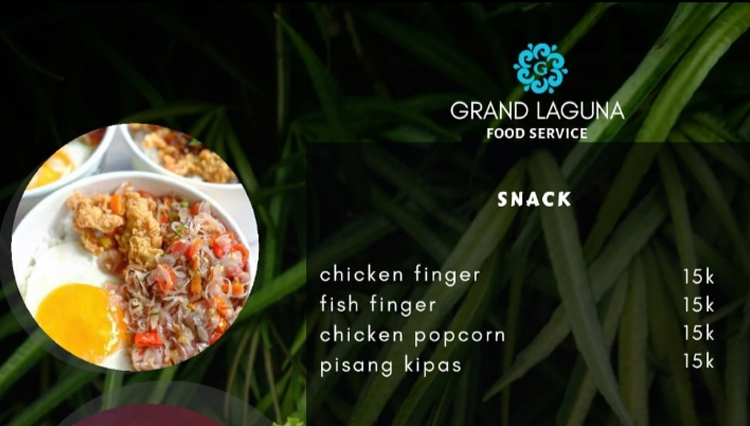Menu-menu yang disajikan untuk pelanggan, di tengah pandemi Covid-19 (Foto: Dok Marketing For TIMES Indonesia)