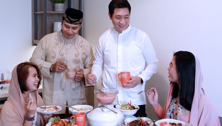 Paket santai buka bersama dari HARRIS Bundaran Satelit Surabaya untuk santap di rumah bersama keluarga, Jumat (24/4/2020).(Foto: Dok.HARRIS)