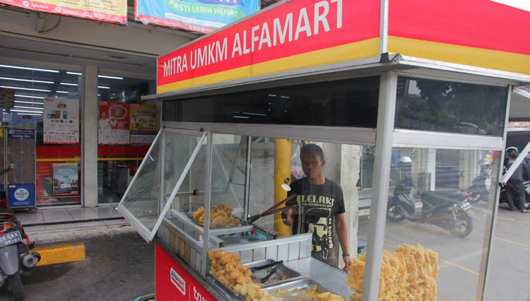 Salah satu tenant binaan Alfamart. (foto: dok Alfamart)