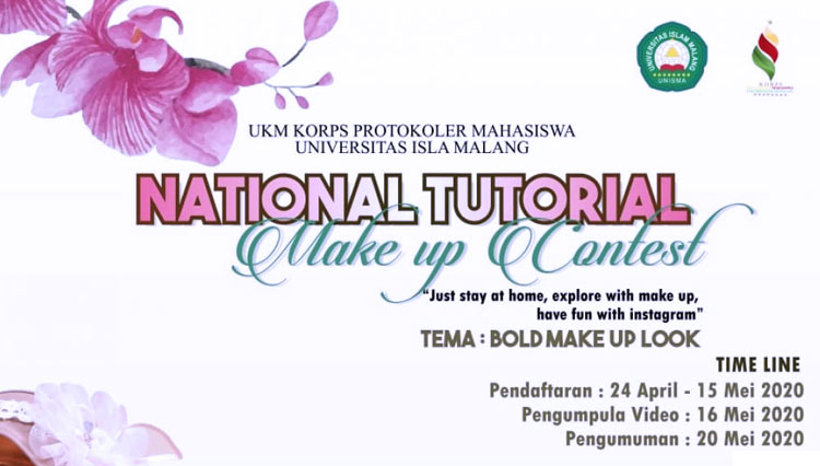 UKM Korps Protokoler Mahasiswa Universitas Islam Malang Gelar Even National Tutorial Make Up Contest 2020