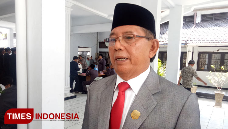 Ketua DPRD Majalengka, Edy Anas Djunaedi. Foto: Jaja Sumarja/TIMES Indonesia.