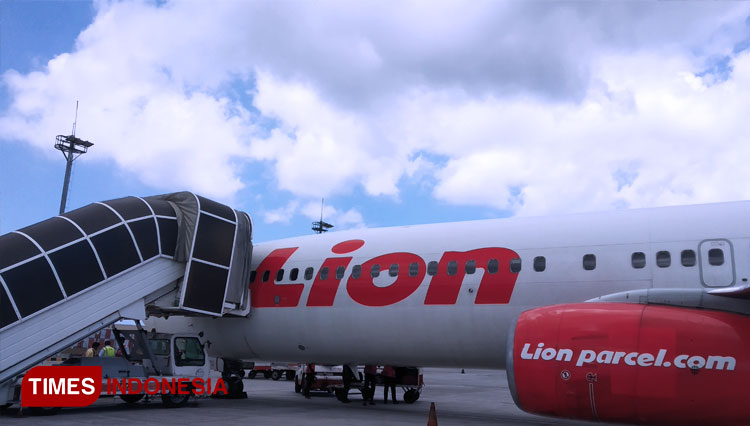 Ilustrasi salah satu pesawat Lion Air. (Foto: Dokumen TIMES Indonesia)