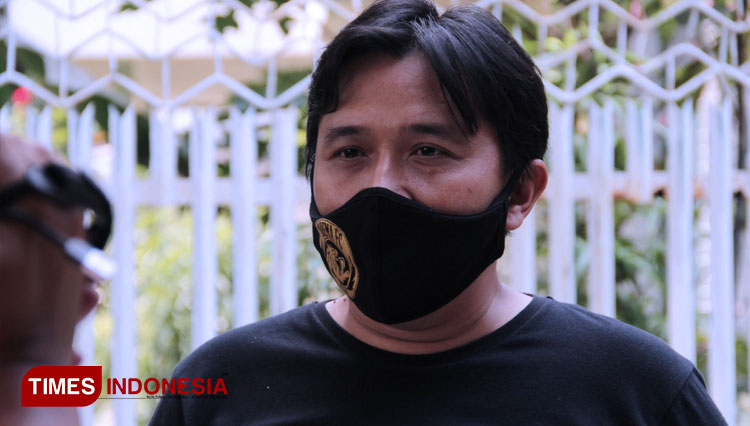 Media Officer Arema FC, Sudarmaji. (FOTO: Tria Adha/TIMES Indonesia)