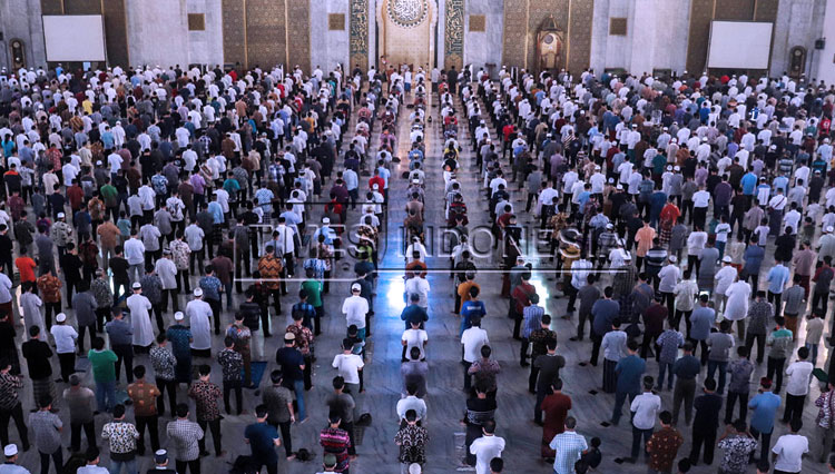 Ilustrasi - Shalat Idul Fitri (FOTO: Dokumen TIMES Indonesia/candra wijaya)