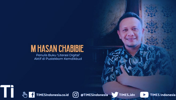 M. Hasan Chabibie, praktisi pendidikan, bergiat di Pusdatin Kemendikbud. (Grafis: TIMES Indonesia)