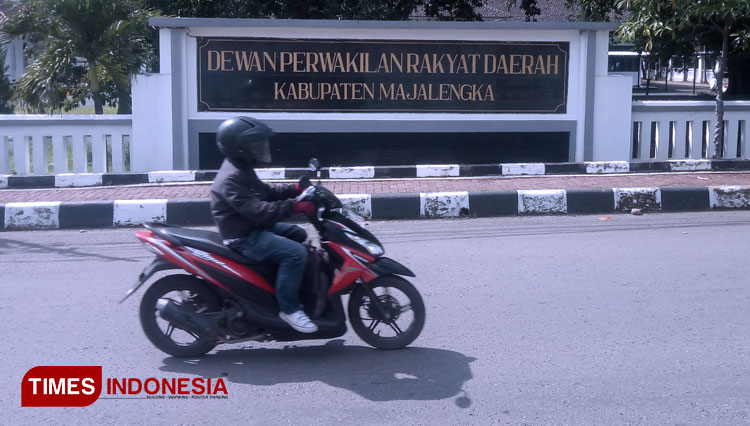 Gedung DPRD Majalengka. (FOTO: Jaja Sumarja/TIMES Indonesia)