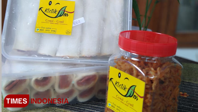 Kletikan Cemal Cemil, a home industry which made several delicious treats to accompany your movie time. (Photo: doc. Kletikan Cemal Cemil For TIMES Indonesia)