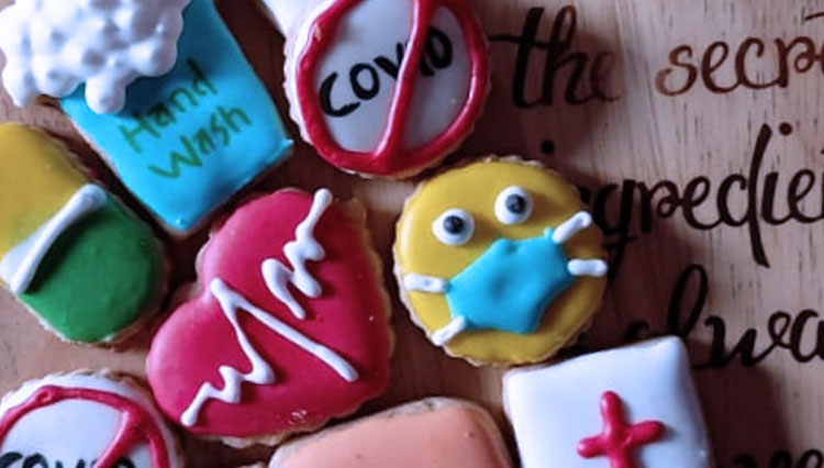 Pretty cookies made by Yuyun, a bakers of Yogyakarta. (PHOTO: Yuyun for TIMES Indonesia)