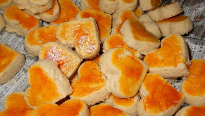 Kue Kacang, Indonesian Penaut6 Butter cookies. 