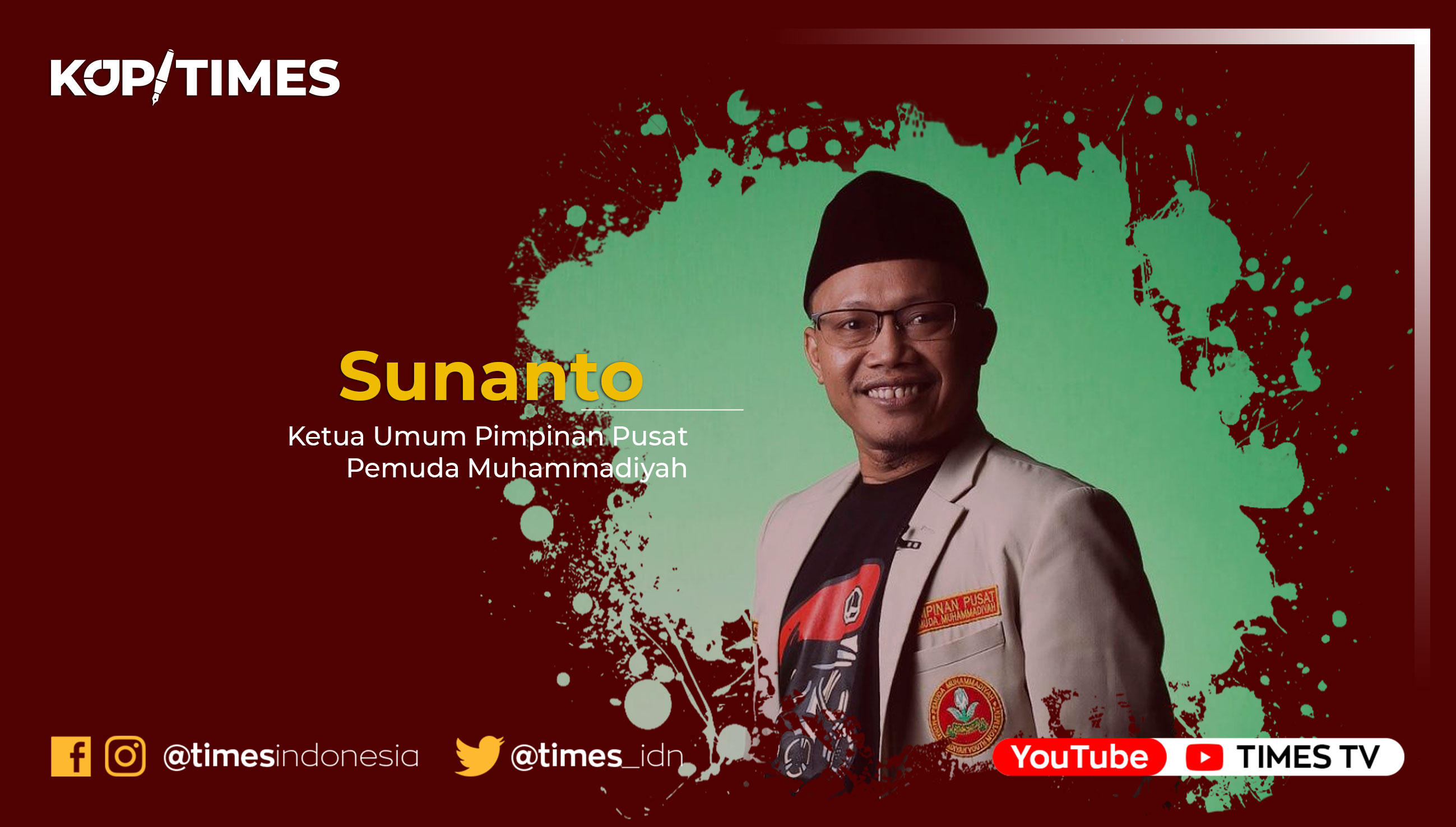 Sunanto (Ketua Umum Pimpinan Pusat Pemuda Muhammadiyah)