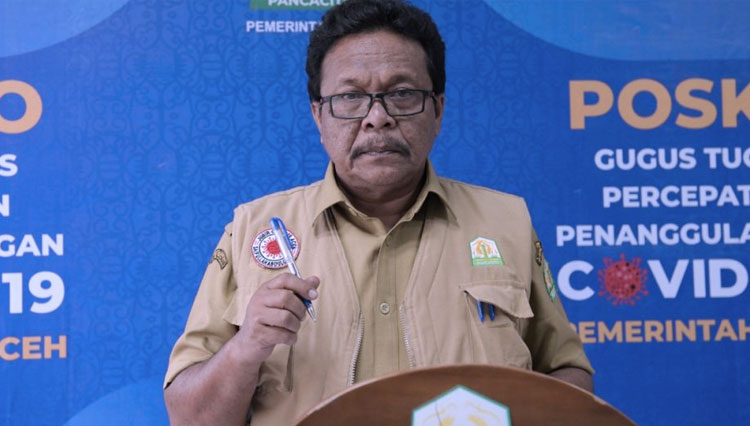 Saifullah Abdulgani Juru Bicara Covid-19 Pemerintah Aceh (Foto: Dok. Humas Aceh) 