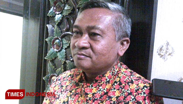 Kepala Dinas Pendidikan Kab. Sumenep, Drs. Ec. Carto, MM, Kamis (28/05/2020). (FOTO: DJ TIMES Indonesia)