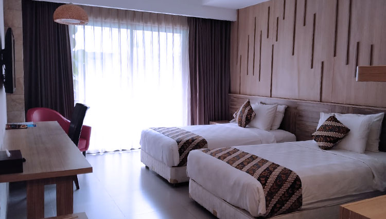 Superior room Grand Laguna Hotel & Villa, dalam early bird program bagi tamu yang menginap. (Foto: dok Eksekutif Marketing for TIMES Indonesia)