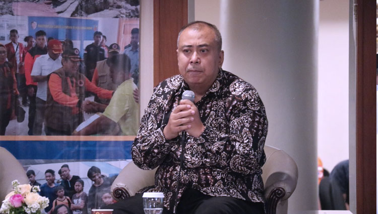 Foto : Wakil Ketua IV Bidang Pendayagunaan Organisasi & Keanggotaan - Ikatan Ahli Kebencanaan Indonesia (IABI) Dr Hendro Wardhono.(Foto : Dok.BNPB) 