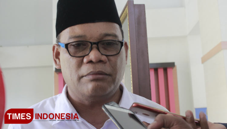 Sekretaris Daerah Samsuddin A Kadir. (Foto: Wahyudi Yahya/TIMES Indonesia)