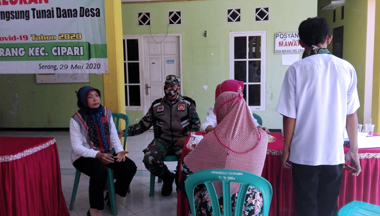 Babinsa Kodim Cilacap Lakukan Silaturahmi Serentak di Wilayah Binaan