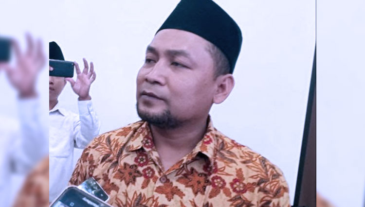 Ketua KPU Kabupaten Tuban, Fathul Ikhsan, Senin, (01/06/2020). (Foto: Achmad Choirudin/TIMES Indonesia)