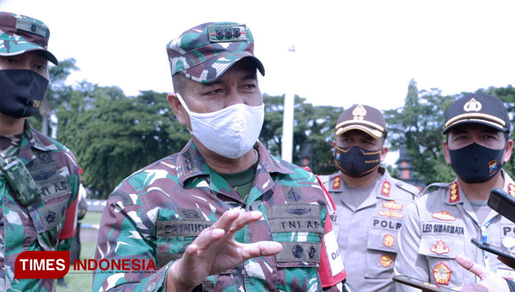 New Normal Malang Raya, Danrem 083/Bdj Minta Petugas Gabungan Bertindak Humanis