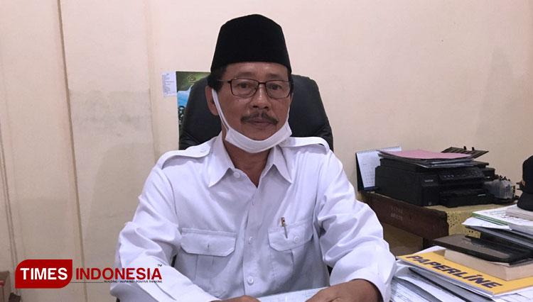 Kepala Kemenag Kendal, Saerozi. (foto: Dhani S/TIMES Indonesia)