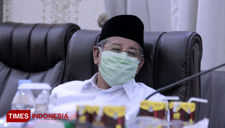 Gubernur Maluku Utara KH Abdul Gani Kasuba. (Foto: Wahyudi Yahya/TIMES Indonesia)