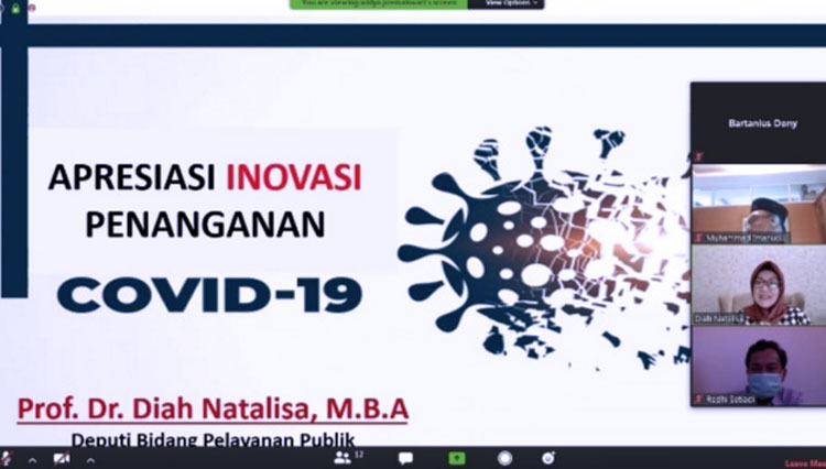 Kementerian PANRB akan Apresiasi Para Inovator Penanganan Covid-19