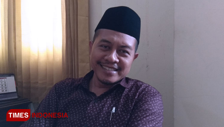 Ketua KPU Lamongan, Mahrus Ali. (FOTO: MFA Rohmatillah/TIMES Indonesia)