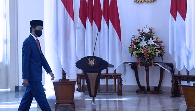 Presiden RI Joko Widodo di Istana Negara (FOTO: Instagram/Jokowi)