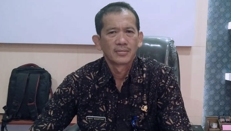Plt Kepala Dinas Pendidikan Kota Blitar, Priyo Suhartono. ( Foto: Tribunnews.com)