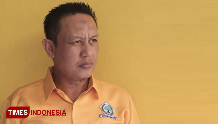 Ketua Partai Golkar Kabupaten Ponorogo Rahmat Taufik (foto: Evita Mukharomah/TIMES Indonesia)