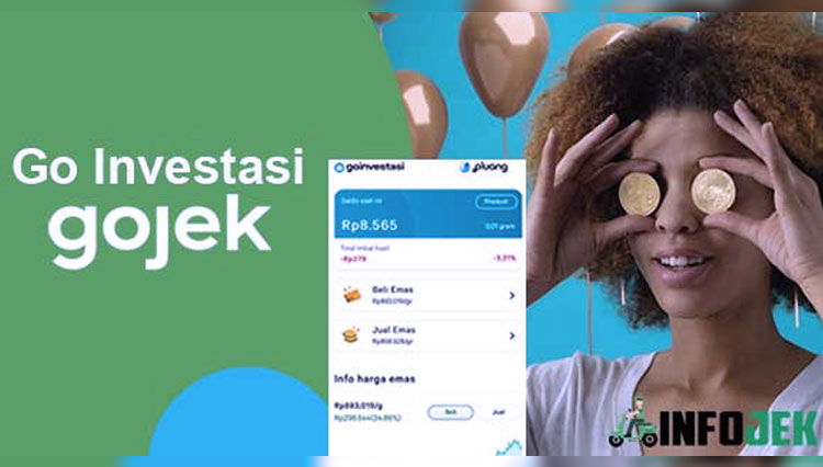 Fitur Investasi Emas Digital di GoJek. (foto: Infojek)