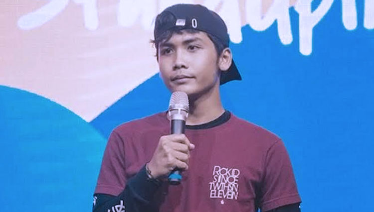 Komika Bintang Emon dalam sebuah acara. (Foto: kompas.com)