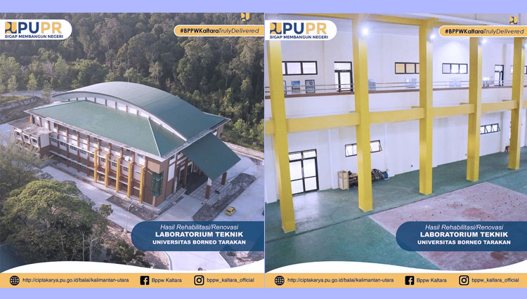 Kementerian PUPR RI Rehabilitasi Dan Renovasi Tiga Gedung Universitas ...