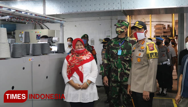 Bersama TNI-Polri, Pemda Majalengka Tinjau Penerapan Protokol Kesehatan