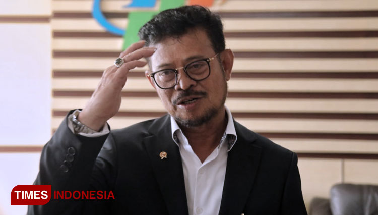 Mentan RI Syahrul Yasin Limpo. (FOTO: Kementan RI for TIMES Indonesia).