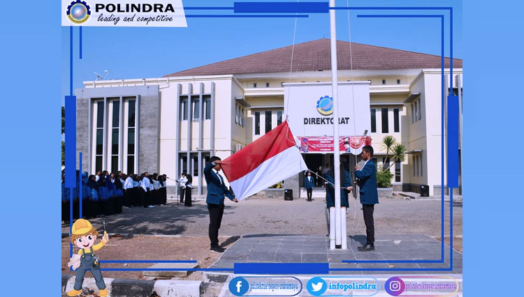 Apel mahasiwa Politeknik Negeri Indramayu (Polindra) memperingati Hari Lahir Pancasila. (Foto: Polindra for TIMES Indonesia)