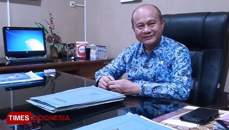 Drs H Indarto MSi, Sekda Banjarnegara Jawa Tengah dan Tol Kayangangan Batang - Dieng. (FOTO: Muchlas Hamidi/TIMES Indonesia)