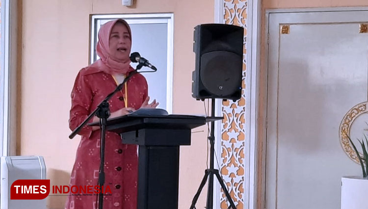 Kepala Dinas Kesehatan Kabupaten Bandung Grace Mediana Purnami. (Foto : Iwa/TIMES Indonesia)