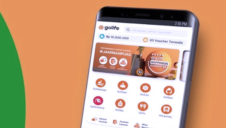 Ilustrasi Gojek Golife. (foto: merdeka)