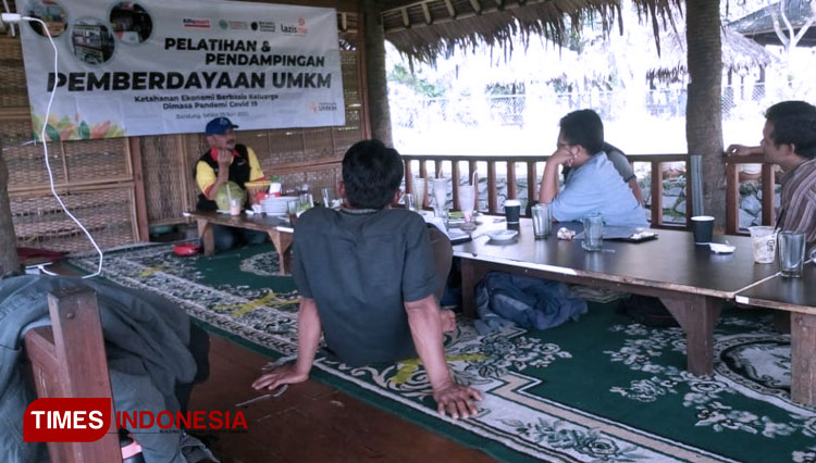 Suasana Pelatihan UMKM Berbasis Keluarga yang diselenggarakan Lazismu dan Alfamart. (FOTO: Lazismu for TIMES Indonesia)