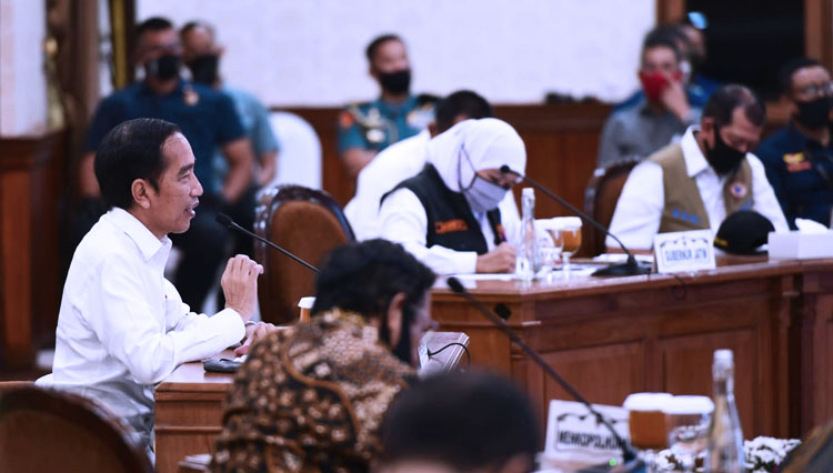 Gubernur Jatim Khofifah Siap Laksanakan Ultimatum Presiden Jokowi