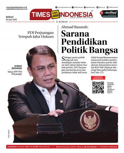 Edisi Jumat, 26 Juni 2020: E-Koran, Bacaan Positif Masyarakat 5.0