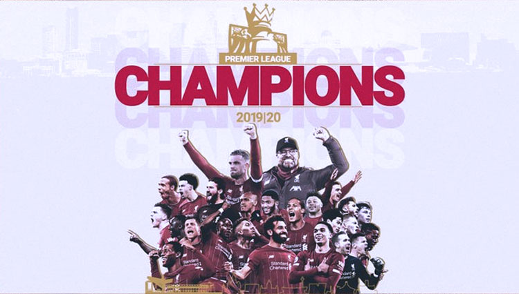 Liverpool FC (Premier League Champions). (FOTO: twitter.com/)