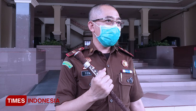Kajari Kabupaten Cirebon, Tommy Kristianto (Foto: Devteo MP/TIMES Indonesia)