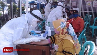 Dinkes Kabupaten Malang Gelar Rapid Test di 39 Puskesmas