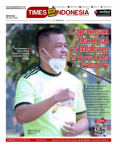 Edisi Minggu, 28 Juni 2020: E-Koran, Bacaan Positif Masyarakat 5.0 